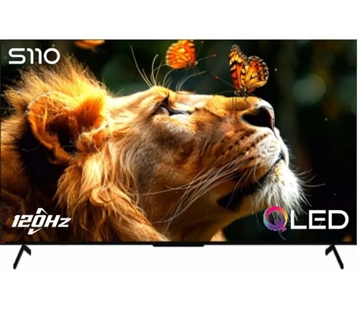 تلویزیون جی وی سی مدل S110 سایز ۵۵ اینچ QLED